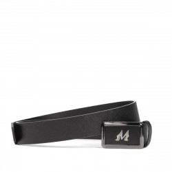 Curea barbati 38b negru presat