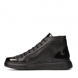 Ghete barbati 4125 negru combinat