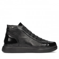 Ghete barbati 4125 negru combinat