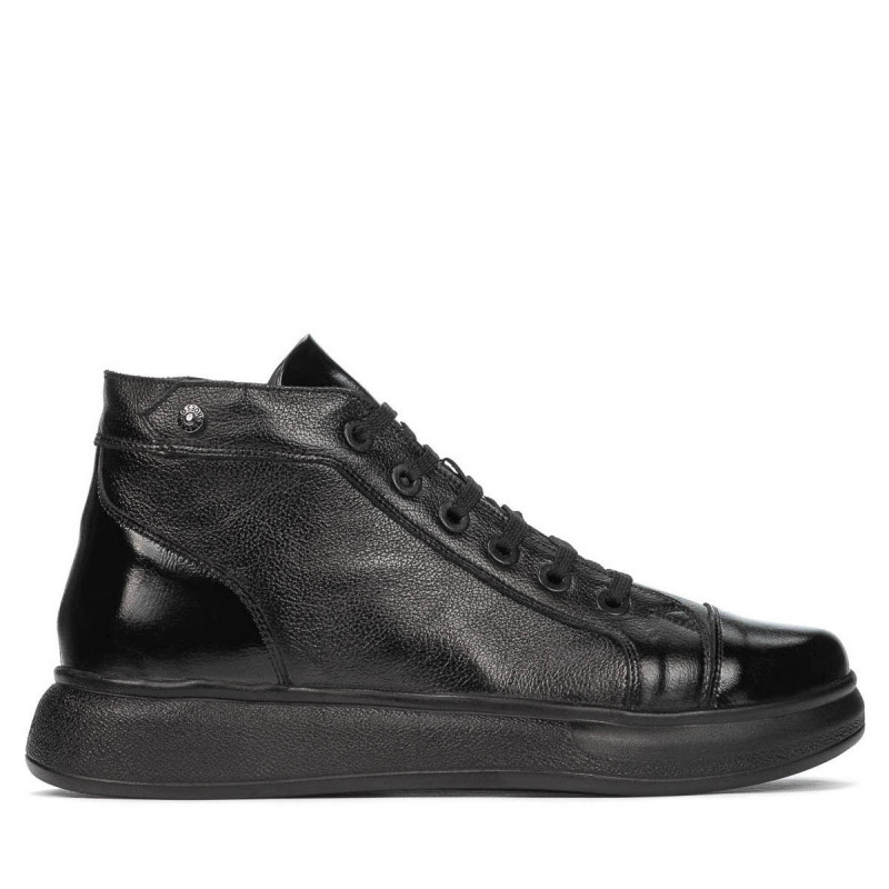 Ghete barbati 4125 negru combinat