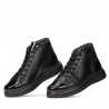 Ghete barbati 4125 negru combinat