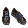Pantofi copii mici 70-1c negru combinat