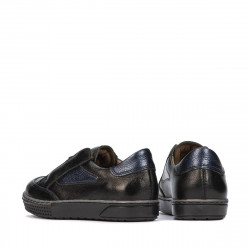 Pantofi copii mici 70-1c negru combinat