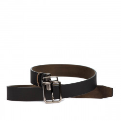 Curea barbati 54b bicolor negru+maro