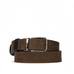 Curea barbati 54b bicolor negru+maro