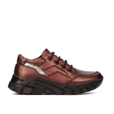 Kislány cipők 72c bordó gyöngyház