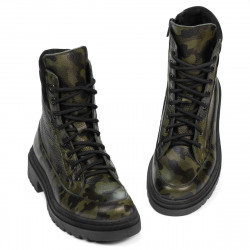 Női bakancs 3362 khaki álcázás