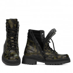Női bakancs 3362 khaki álcázás
