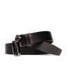 Curea barbati 54b bicolor biz negru+maro