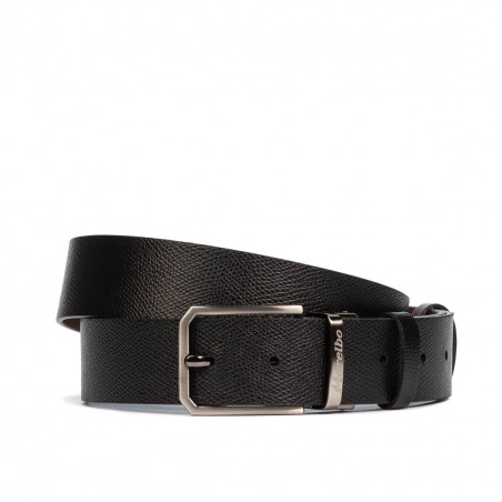 Curea barbati 54b bicolor biz negru+maro