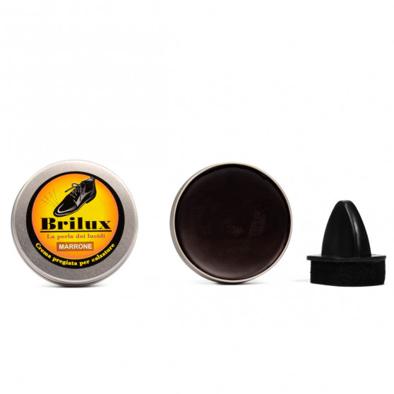 Crema pe baza de ceara pentru lustruit incaltamintea 34a maro Crema pe baza de ceara pentru lustruit incaltamintea 34a maro