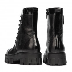 Ghete dama 3358 negru combinat