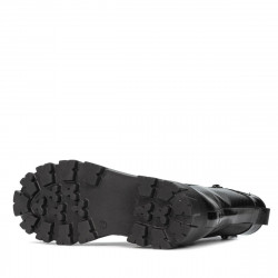 Női bakancs 3358 fekete kombinált