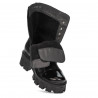 Ghete dama 3358 negru combinat