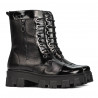Ghete dama 3358 negru combinat