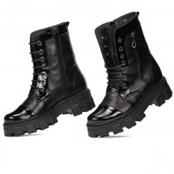 Ghete dama 3358 negru combinat