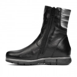 Cizme copii mici 107c negru combinat