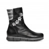 Cizme copii mici 107c negru combinat
