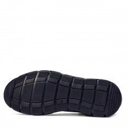 Férfi bakancs 4128 indigó kombinált