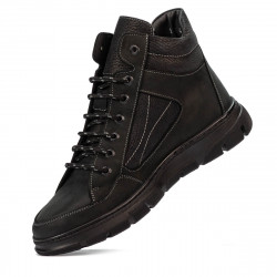 Ghete barbati 4128 tuxon negru combinat