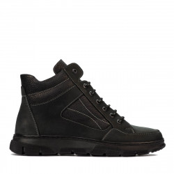 Ghete barbati 4128 tuxon negru combinat