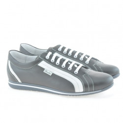 Pantofi sport barbati 709 gri+alb