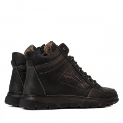 Ghete barbati 4128 tuxon negru combinat
