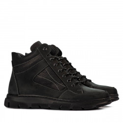Ghete barbati 4128 tuxon negru combinat