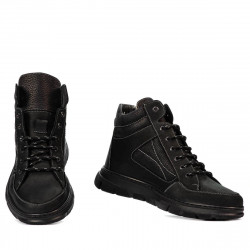 Ghete barbati 4128 tuxon negru combinat