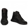 Ghete barbati 4128 tuxon negru combinat