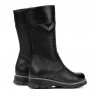 Cizme copii 3026 negru combinat