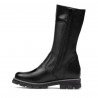 Cizme copii 3026 negru combinat