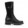 Cizme copii 3026 negru combinat