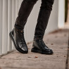 Ghete barbati 4125 negru combinat lifestyle
