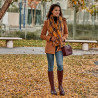 Cizme dama 3365 bordo lifestyle
