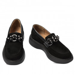 Pantofi casual dama 6042 bufo negru