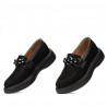 Pantofi casual dama 6042 bufo negru