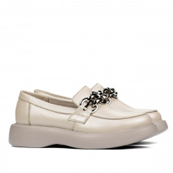Pantofi casual dama 6042 bej