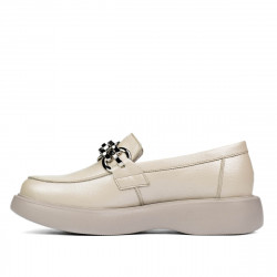 Pantofi casual dama 6042 bej
