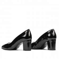 Pantofi eleganti dama 1268 lac negru