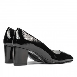 Pantofi eleganti dama 1268 lac negru