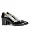 Pantofi eleganti dama 1268 lac negru
