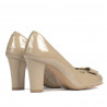 Pantofi eleganti dama 1245 lac bej
