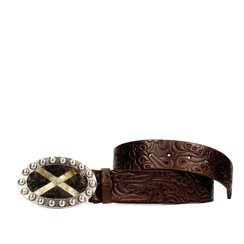 Curea unisex 02ld maro inchis
