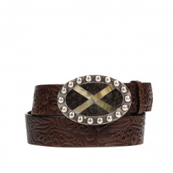 Curea unisex 02ld maro inchis