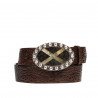 Curea unisex 02ld maro inchis