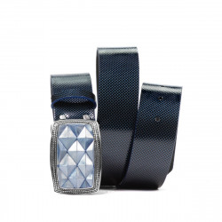 Curea unisex 07ld lac albastru