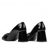 Pantofi eleganti dama 1291 lac negru