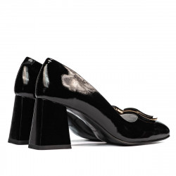 Pantofi eleganti dama 1291 lac negru