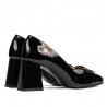 Pantofi eleganti dama 1291 lac negru